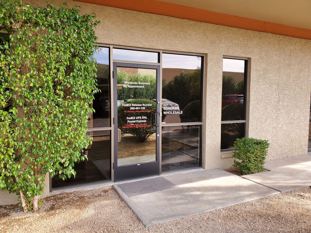 Outside storefront for Sonoran Wholesale